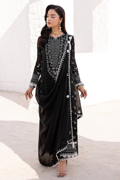 Marjjan | Elyna Lawn | REINA MP-44 (BLACK) - Ladies Clothes - Maria Faisal