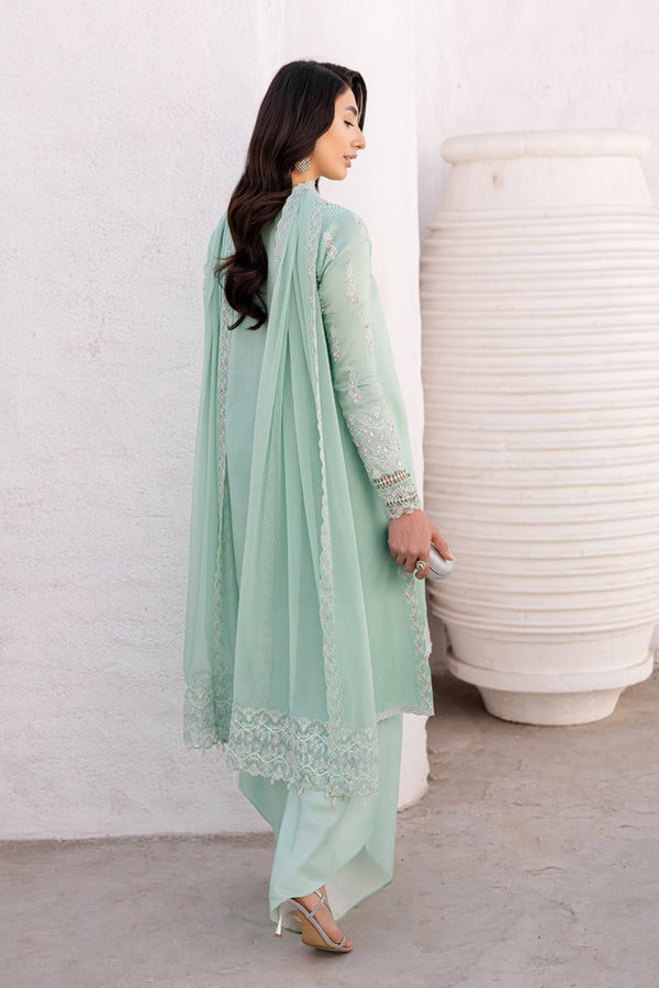 Marjjan | Elyna Lawn | NOA MP-45 (MINT GREEN) - Ladies Clothes - Maria Faisal