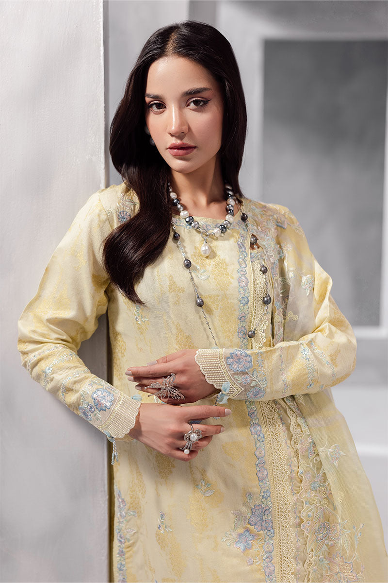 Mushq | La Toscana Casual Pret | Aymber - Luxury Dress - available at Maria Faisal in UK and USA.