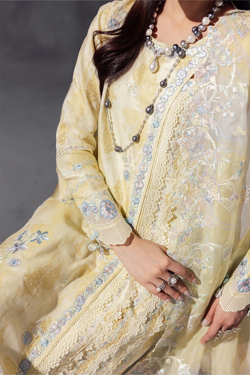 Mushq | La Toscana Casual Pret | Aymber - Luxury Dress - available at Maria Faisal in UK and USA.