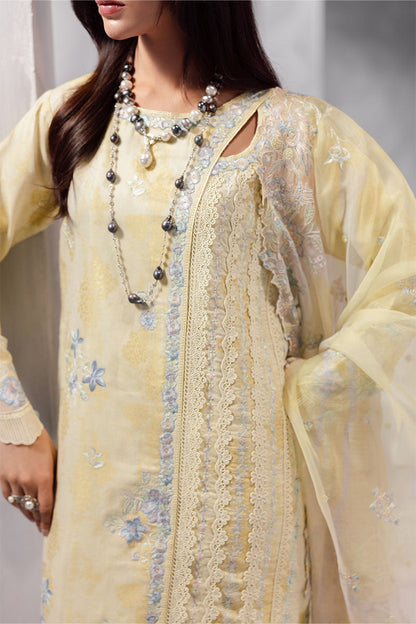 Mushq | La Toscana Casual Pret | Aymber - Luxury Dress - available at Maria Faisal in UK and USA.