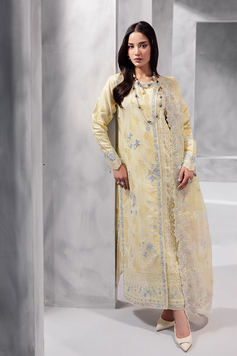Mushq | La Toscana Casual Pret | Aymber - Luxury Dress - available at Maria Faisal in UK and USA.