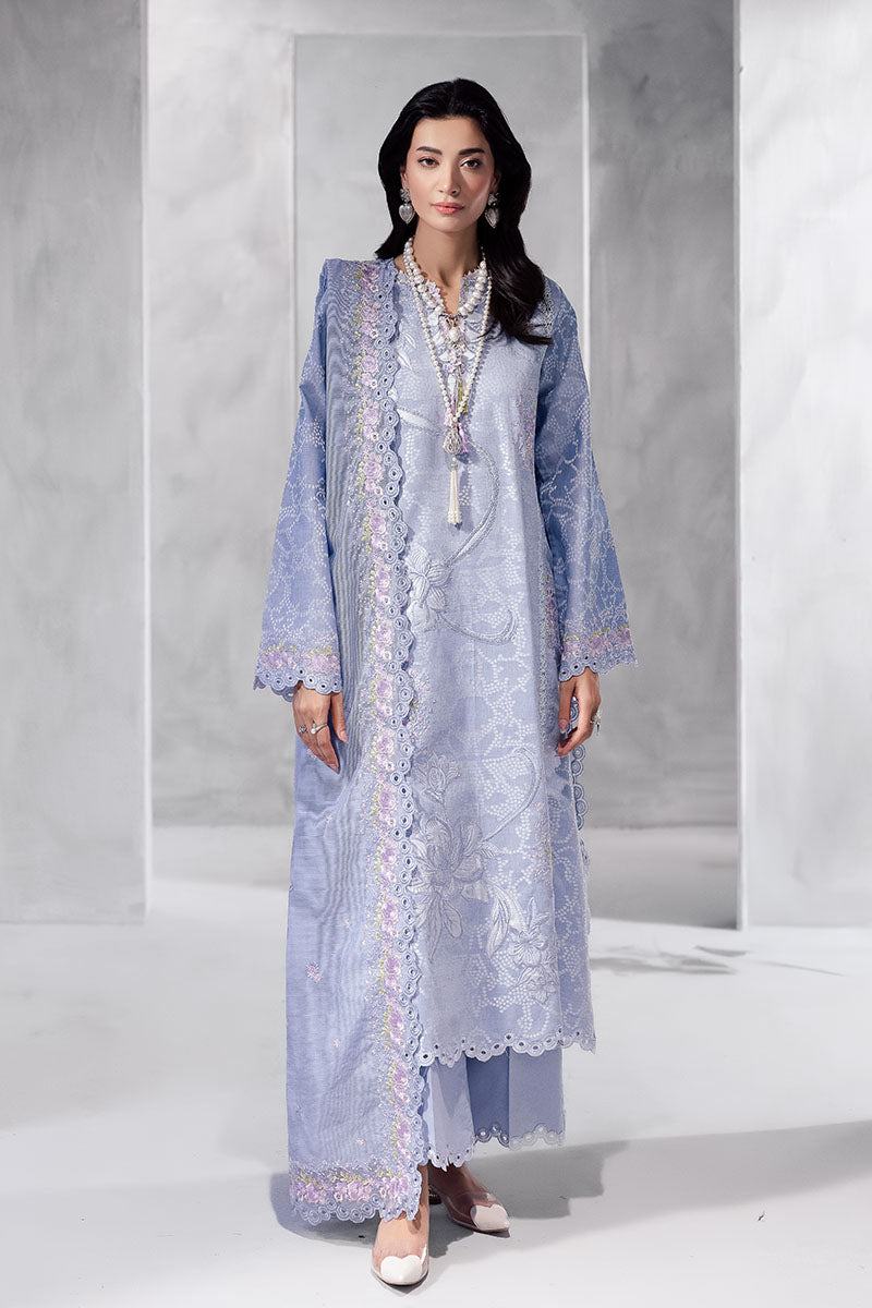 Mushq | La Toscana Casual Pret | Maysa - Luxury Dress - available at Maria Faisal in UK and USA.