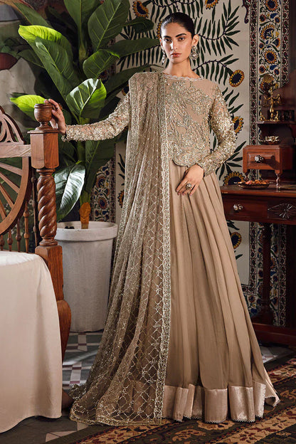 Mushq | Irha Kalidaar Chiffon Pret | HAZEL - Wedding Dress - Maria Faisal