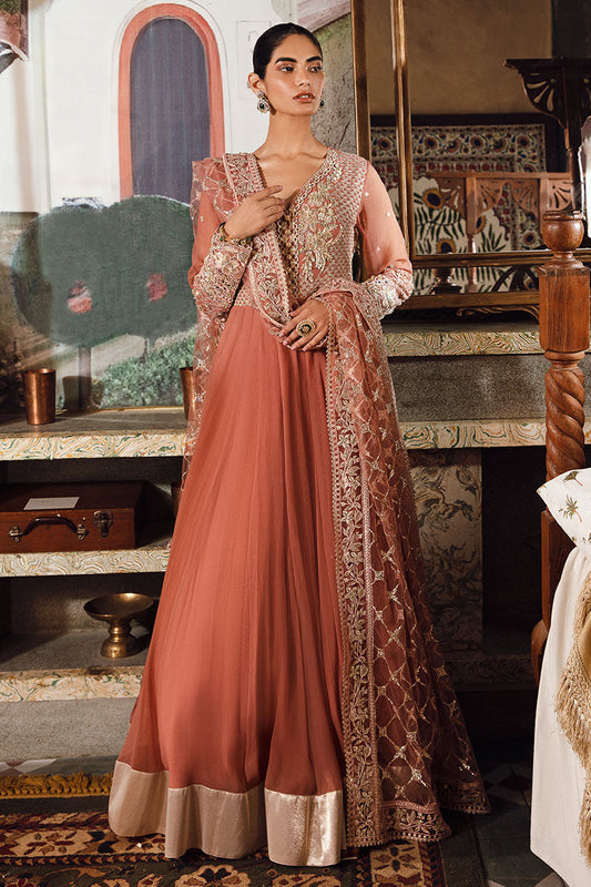 Mushq | Irha Kalidaar Chiffon Pret | AYLA - Wedding Dress - Maria Faisal