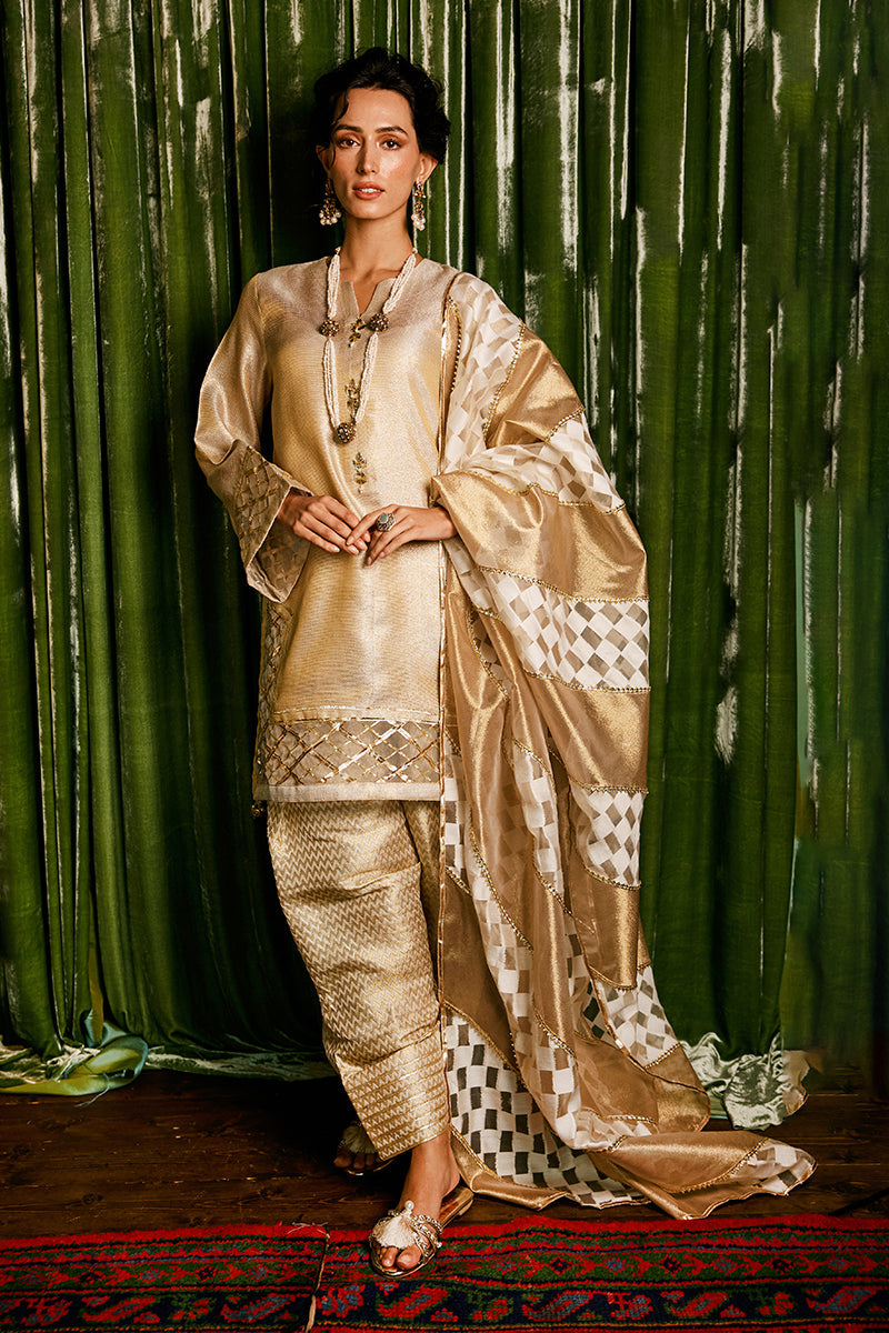 Mushq | Chandni Gota Love It | Basanti - Ladies Clothes - Maria Faisal