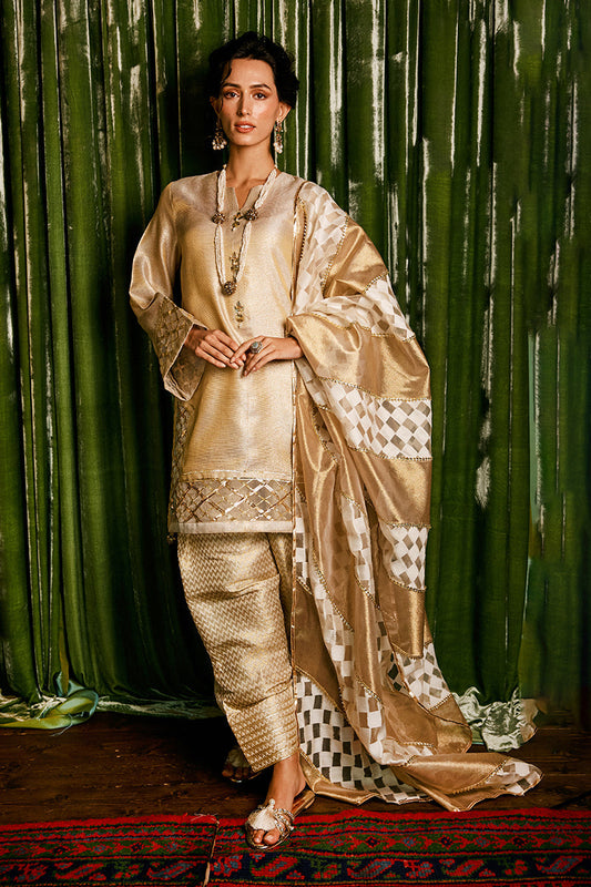 Mushq | Chandni Gota Love It | Basanti - Ladies Clothes - Maria Faisal