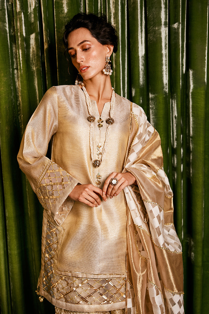 Mushq | Chandni Gota Love It | Basanti - Ladies Clothes - Maria Faisal