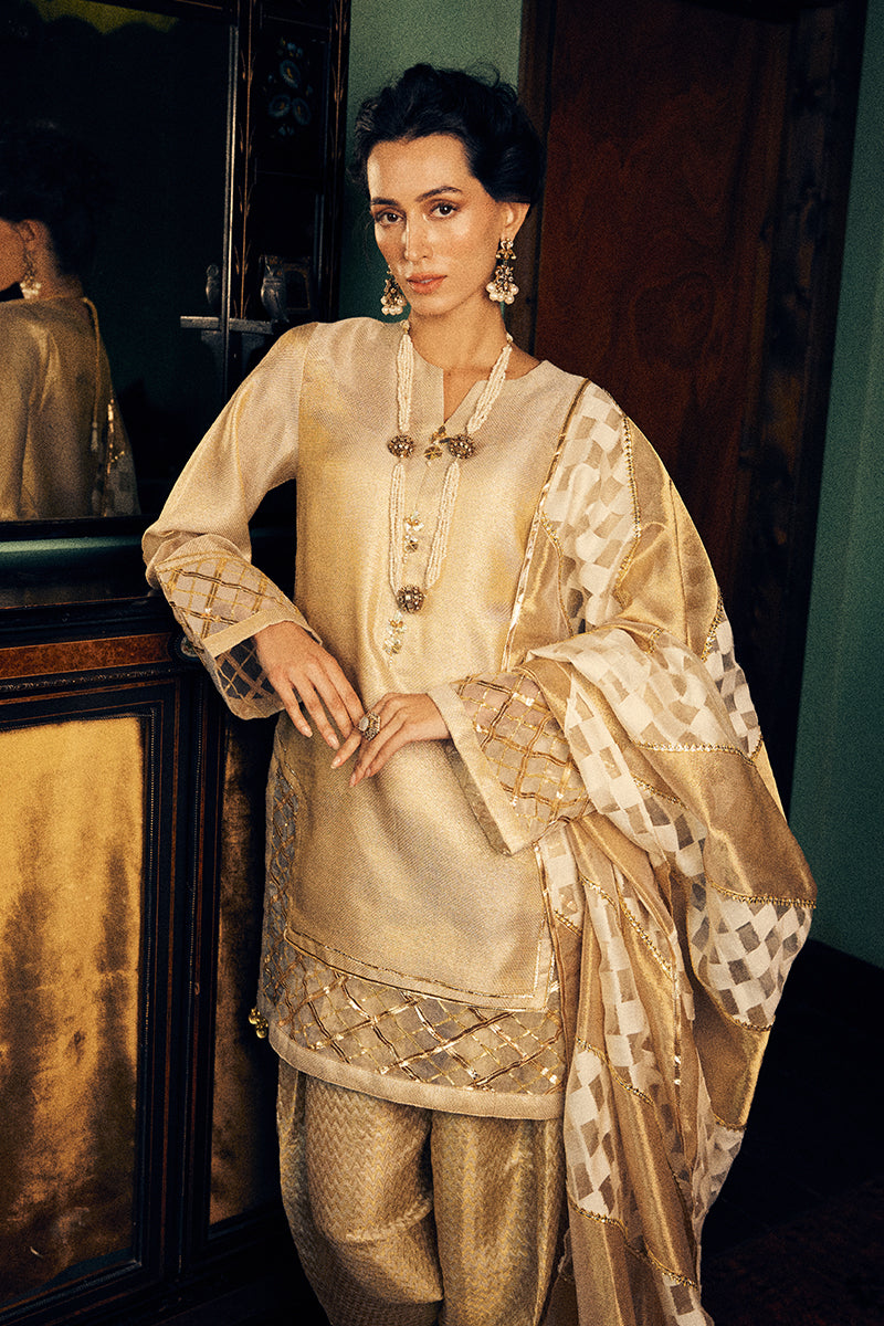 Mushq | Chandni Gota Love It | Basanti - Ladies Clothes - Maria Faisal