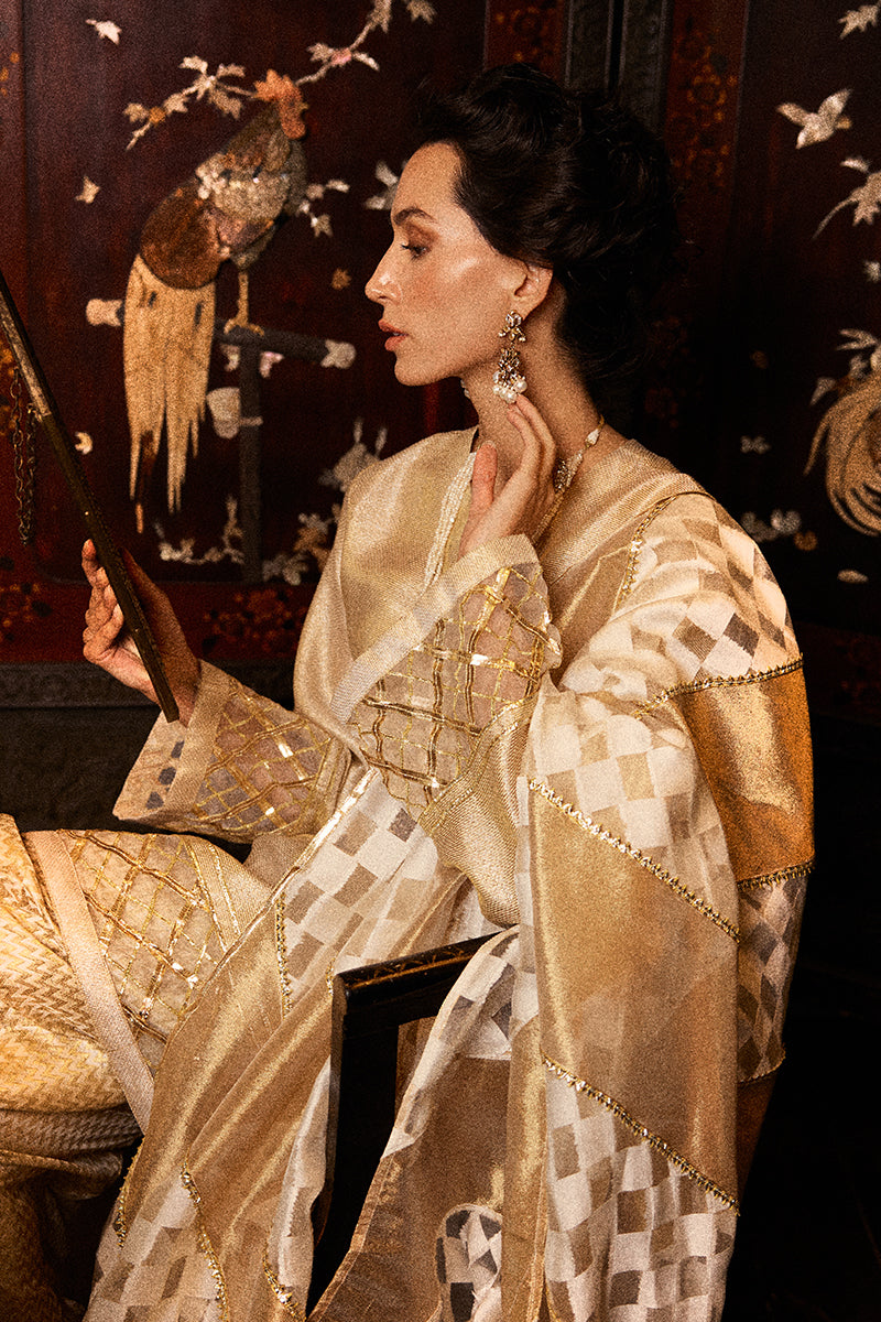 Mushq | Chandni Gota Love It | Basanti - Ladies Clothes - Maria Faisal