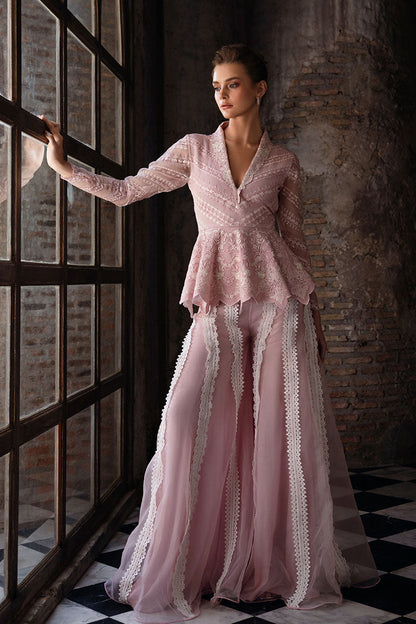 Mushq | Fusion Pret | OPHELIA - Designer Dress with Intricate embroidery and embellishments. Shop elegent wedding dress at Maria Faisal.