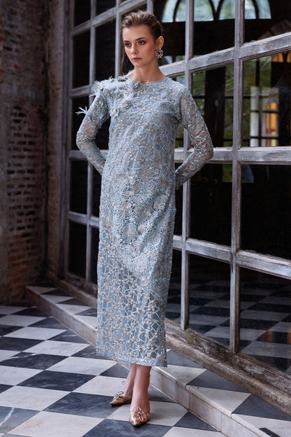 Mushq | Fusion Pret | LUMEN - Designer Dress with Intricate embroidery and embellishments. Shop elegent wedding dress at Maria Faisal.