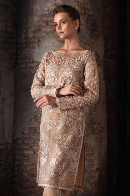 Mushq | Fusion Pret | VIXEN - Designer Dress with Intricate embroidery and embellishments. Shop elegent wedding dress at Maria Faisal.