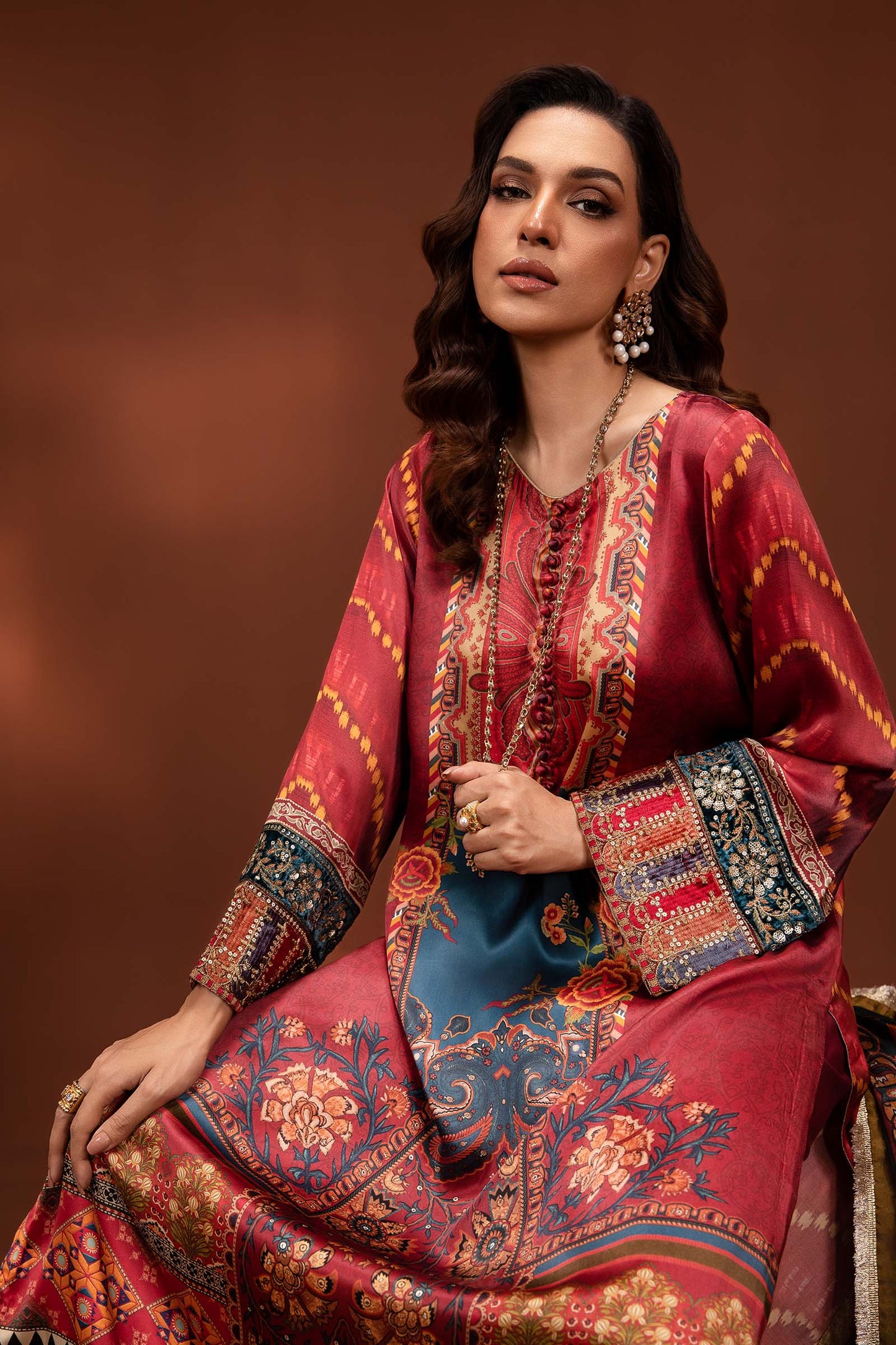 Maira B | Ready to Wear | MPS-PF24-08 by Maria Faisal - Registered Vendor of : Maria B - type : Wedding Dress - 100% original wedding dresses