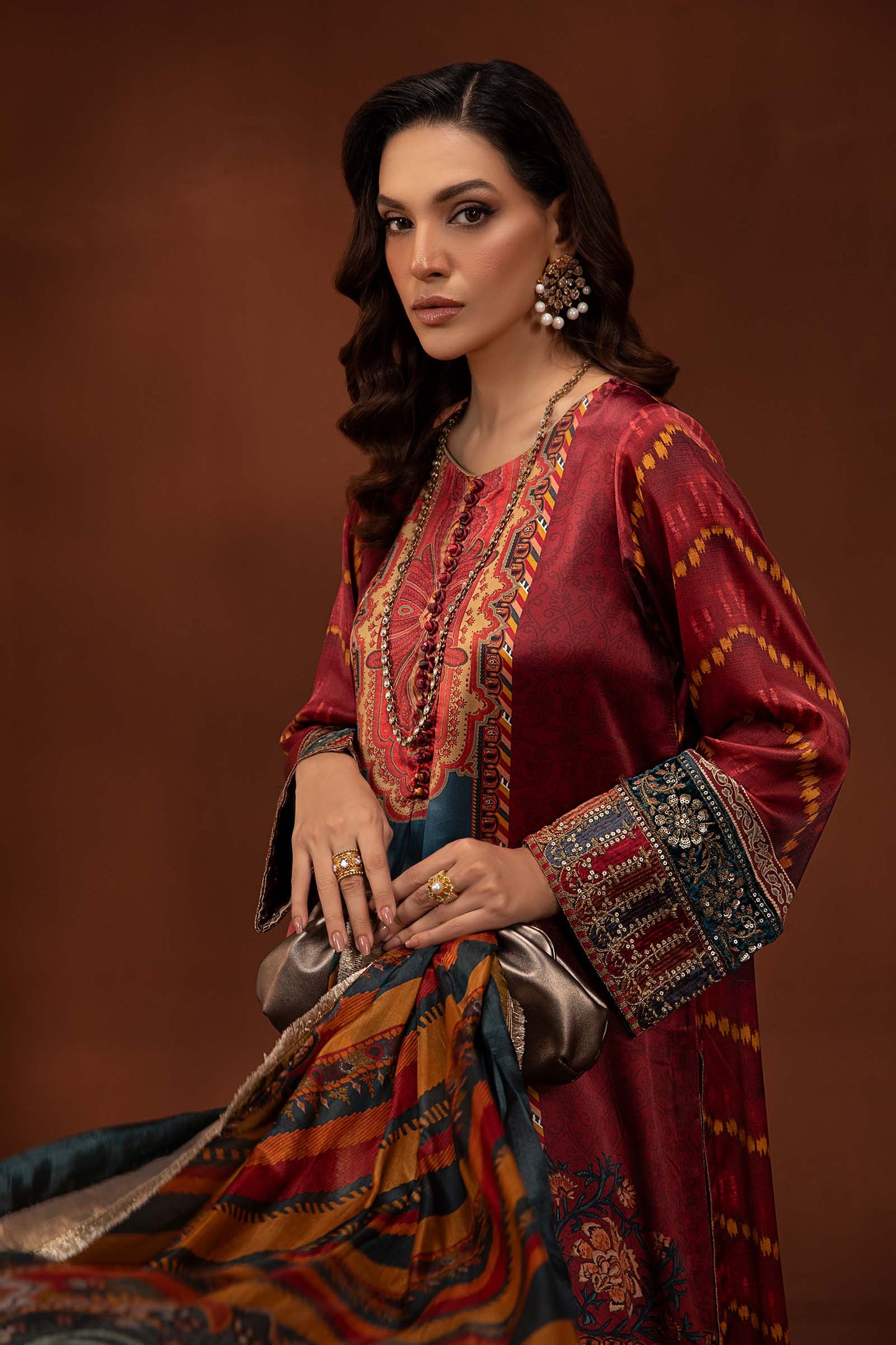 Maira B | Ready to Wear | MPS-PF24-08 by Maria Faisal - Registered Vendor of : Maria B - type : Wedding Dress - 100% original wedding dresses