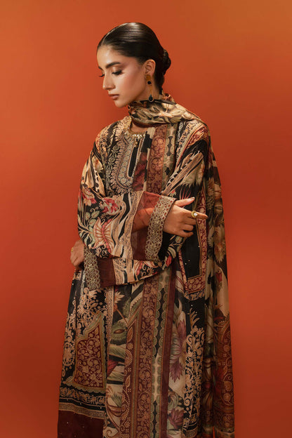 Maria B | Eid Collection 2026 | Mps-Ef26-02 Black - Luxury Dress - available at Maria Faisal in UK and USA.