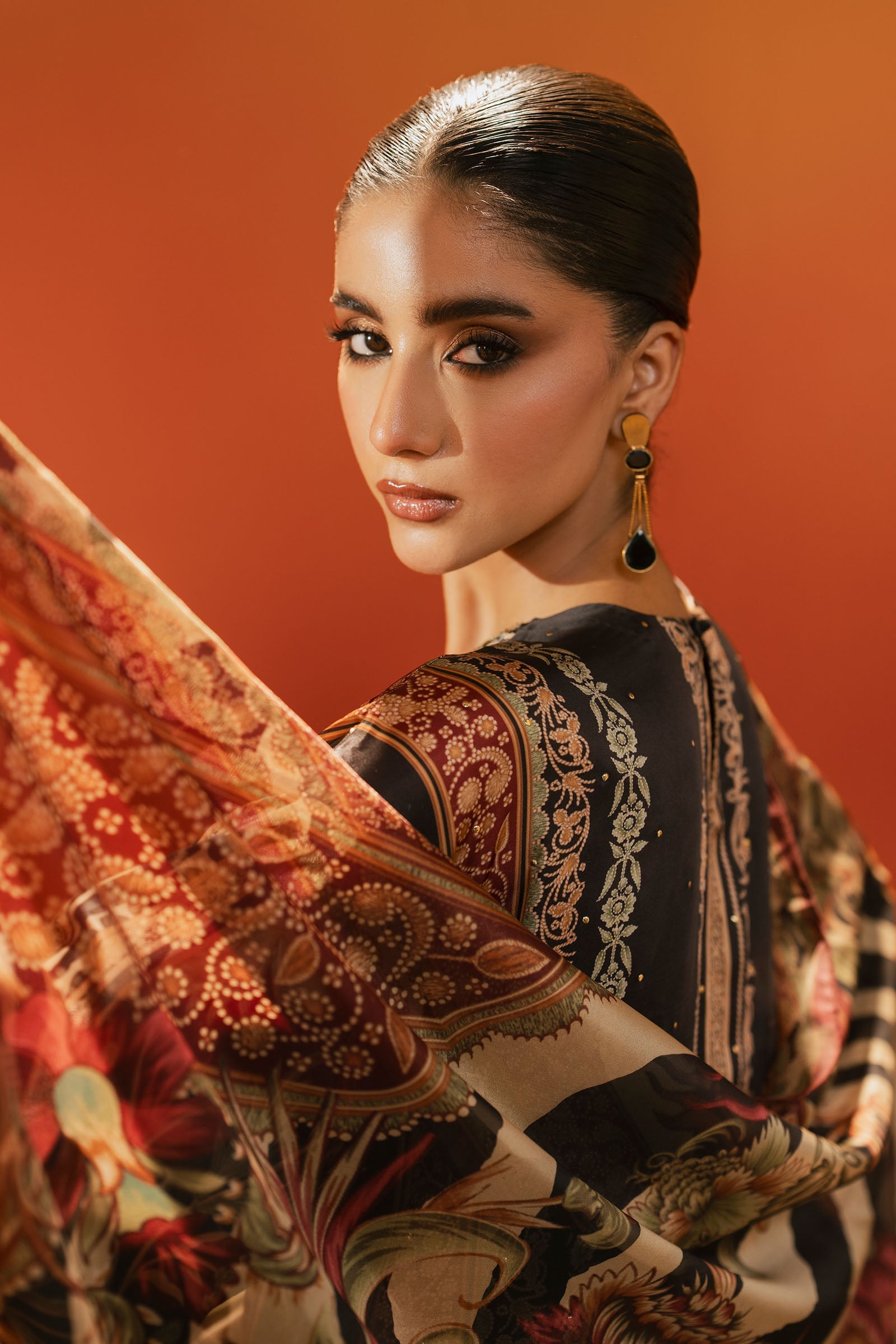 Maria B | Eid Collection 2026 | Mps-Ef26-02 Black - Luxury Dress - available at Maria Faisal in UK and USA.