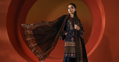 Maria B | Eid Collection 2026 | Mps-Ef26-07 Blue - Luxury Dress - available at Maria Faisal in UK and USA.