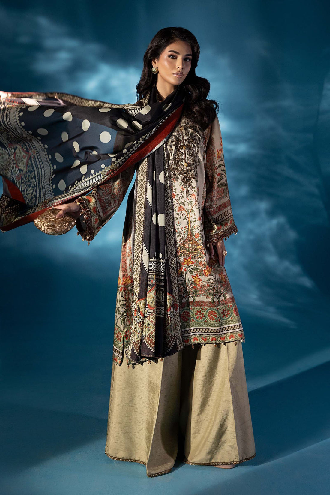 Maria B | Pre fall Dresses |  MPS-W25-05 S - Ladies Clothes - Maria Faisal