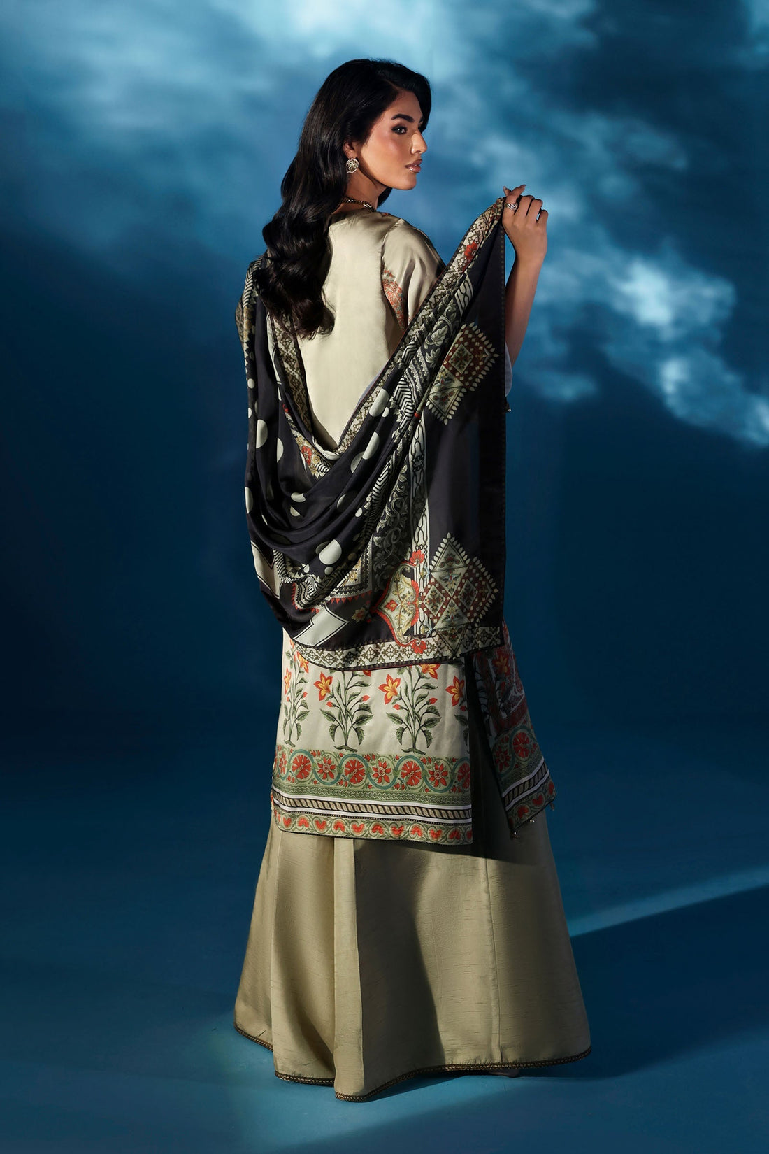 Maria B | Pre fall Dresses |  MPS-W25-05 S - Ladies Clothes - Maria Faisal