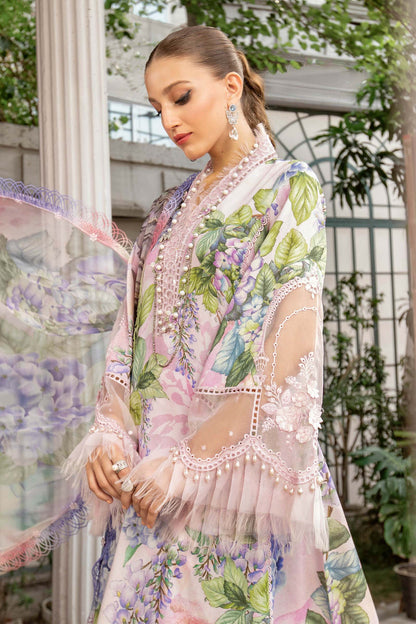 Maria B | M Prints | MPT-1901-A - Luxury Dress - available at Maria Faisal in UK and USA.