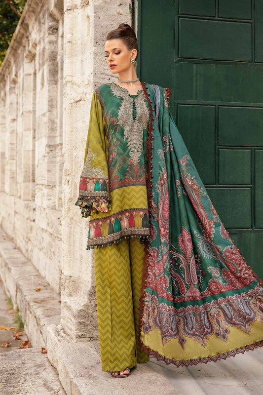 Maria B | M Prints Fall Edit 24 | MPT-2305-A - Ladies Clothes - Maria Faisal