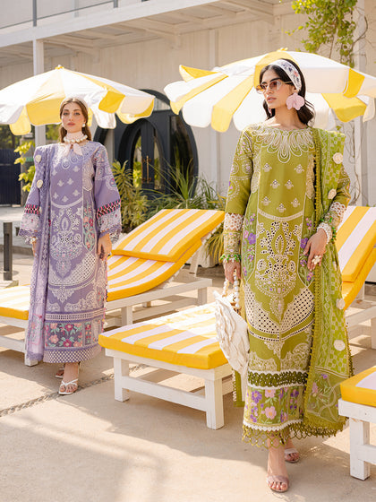 Parishay | Monaco Luxury Lawn 25 | MS-04 - Ladies Clothes 