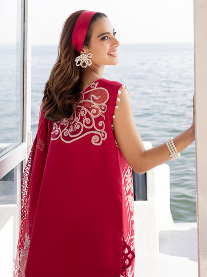 Parishay | Monaco Luxury Lawn 25 | MS-14 - Ladies Clothes 