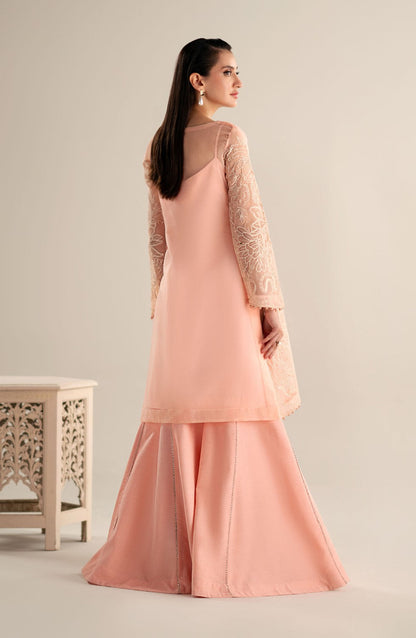 Maryum N Maria | Lagom Ready to Wear | LOTUS - MS-24212 - Designer Dress with Intricate embroidery and embellishments. Shop elegent wedding dress at Maria Faisal.