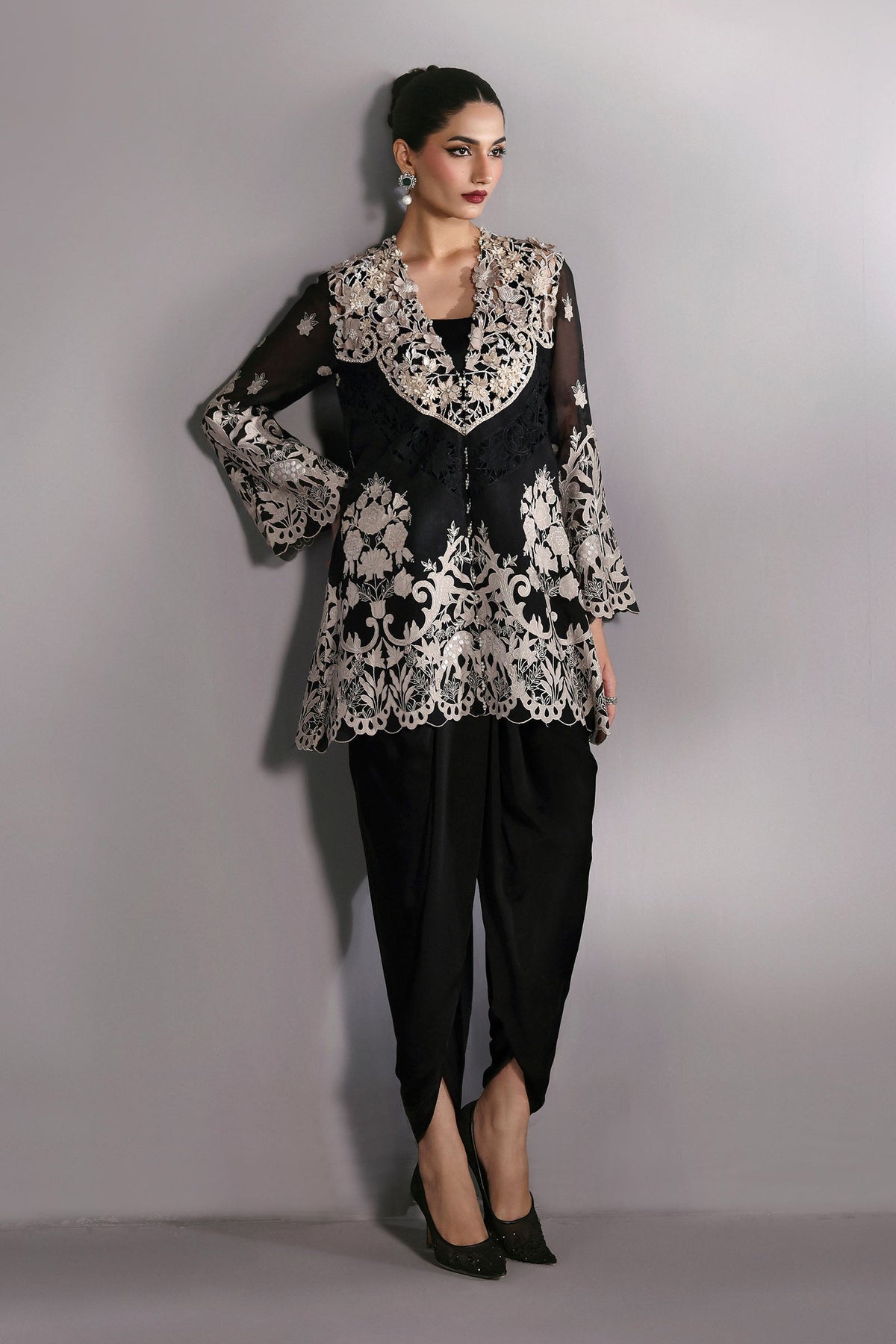 Maria B | M -Signature | Ravenne - Formal Dress - available at Maria Faisal in UK and USA.