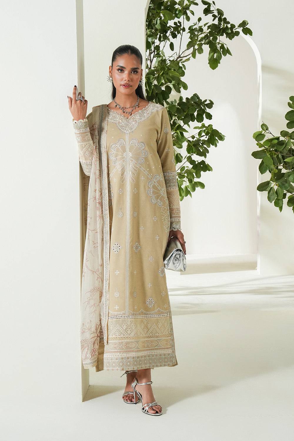 Maryum N Maria | Soiree Lawn | Summer Sand by Maria Faisal - Registered Vendor of : Maryam N Maria - type : Ladies Clothes - 100% original wedding dresses