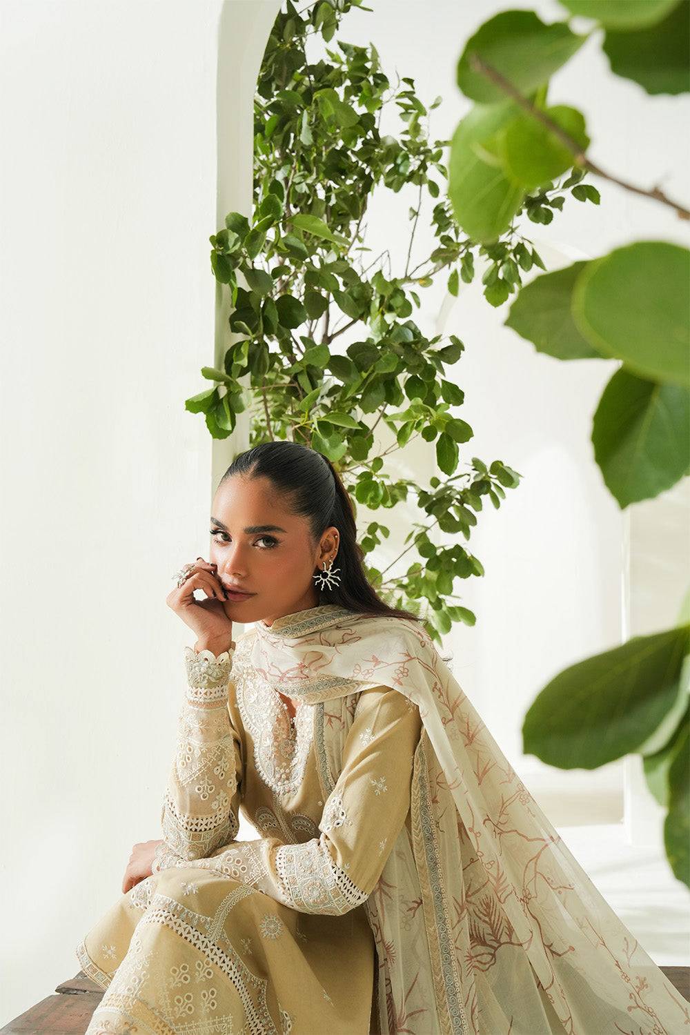 Maryum N Maria | Soiree Lawn | Summer Sand by Maria Faisal - Registered Vendor of : Maryam N Maria - type : Ladies Clothes - 100% original wedding dresses