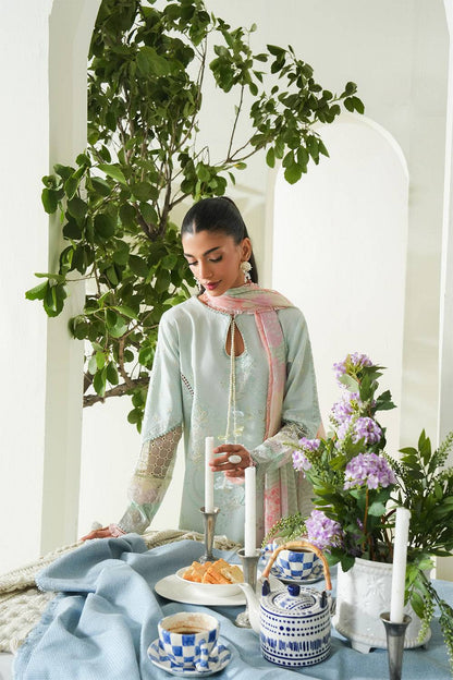 Maryum N Maria | Soiree Lawn |Soothing Sea by Maria Faisal - Registered Vendor of : Maryam N Maria - type : Ladies Clothes - 100% original wedding dresses