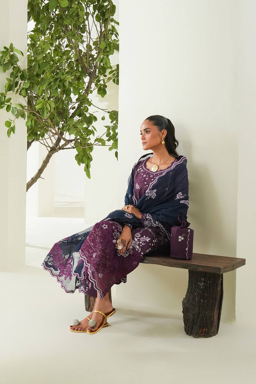 Maryum N Maria | Soiree Lawn | Sweet Pea by Maria Faisal - Registered Vendor of : Maryum N Maria - type : Ladies Clothes - 100% original wedding dresses