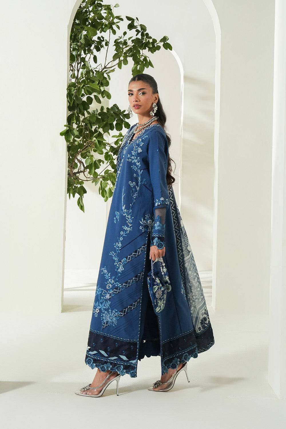 Maryum N Maria | Soiree Lawn | Seawave by Maria Faisal - Registered Vendor of : Maryam N Maria - type : Ladies Clothes - 100% original wedding dresses