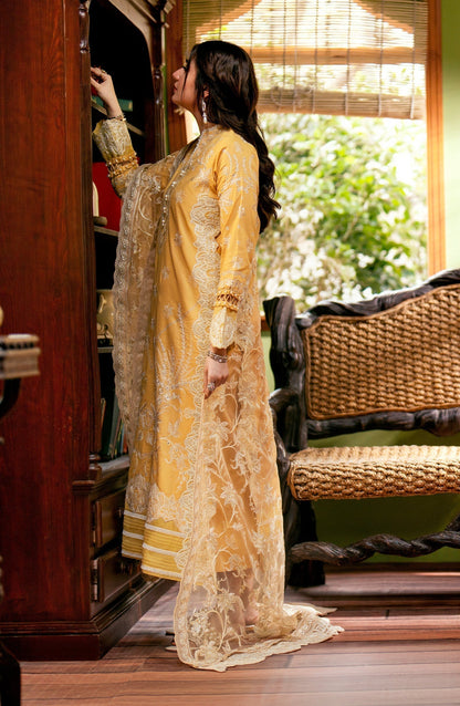 Maryum N Maria | Luxury Lawn 24 | Lamya - Ladies Clothes - Maria Faisal