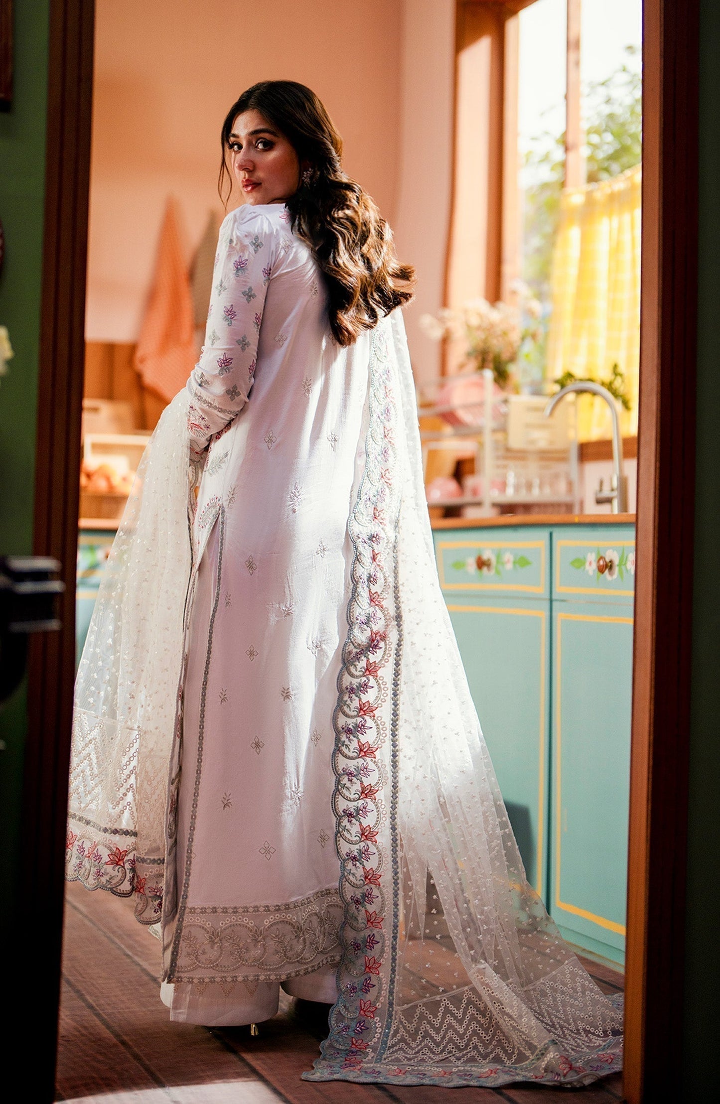 Maryum N Maria | Luxury Lawn 24 | Fatin - Ladies Clothes - Maria Faisal