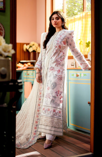 Maryum N Maria | Luxury Lawn 24 | Fatin - Ladies Clothes - Maria Faisal