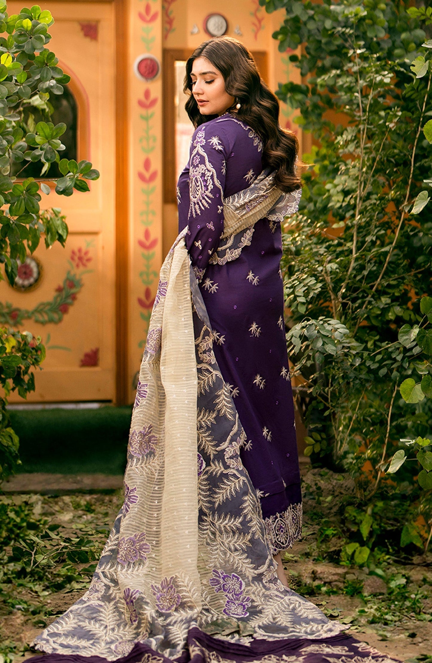 Maryum N Maria | Luxury Lawn 24 | Rahma - Ladies Clothes - Maria Faisal