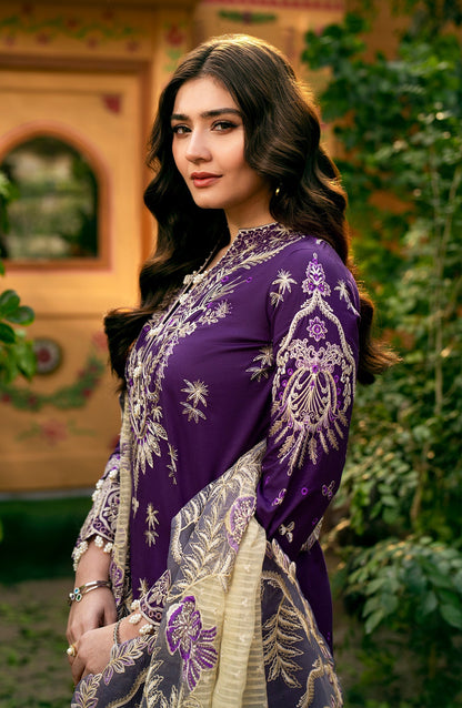 Maryum N Maria | Luxury Lawn 24 | Rahma - Ladies Clothes - Maria Faisal
