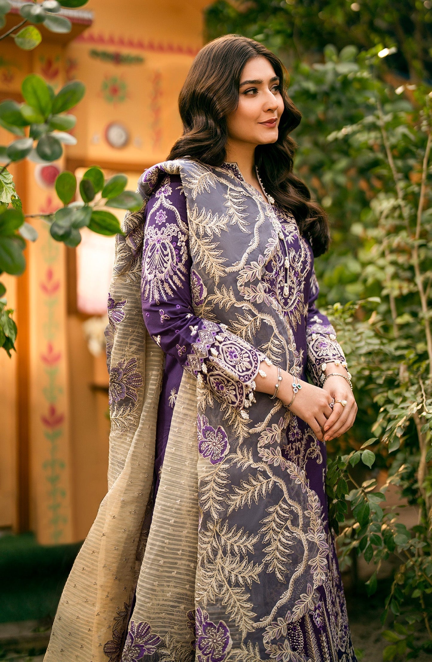 Maryum N Maria | Luxury Lawn 24 | Rahma - Ladies Clothes - Maria Faisal