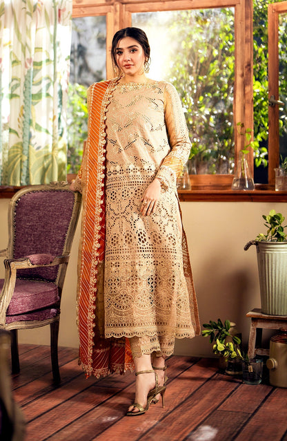 Maryum N Maria | Luxury Lawn 24 | Nora - Ladies Clothes - Maria Faisal