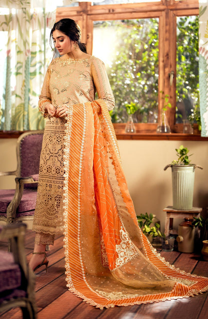 Maryum N Maria | Luxury Lawn 24 | Nora - Ladies Clothes - Maria Faisal