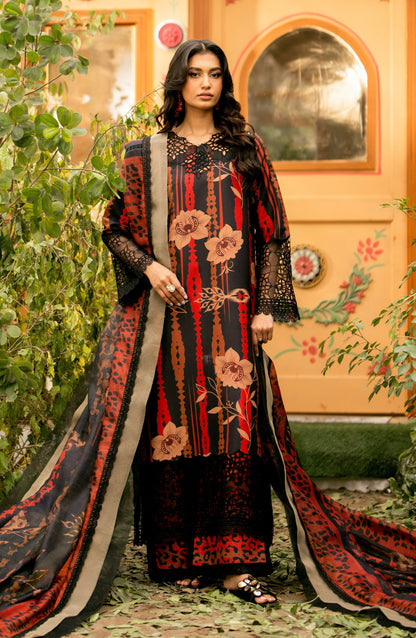 Maryum N Maria | Luxury Lawn 24 | Chione - Ladies Clothes - Maria Faisal