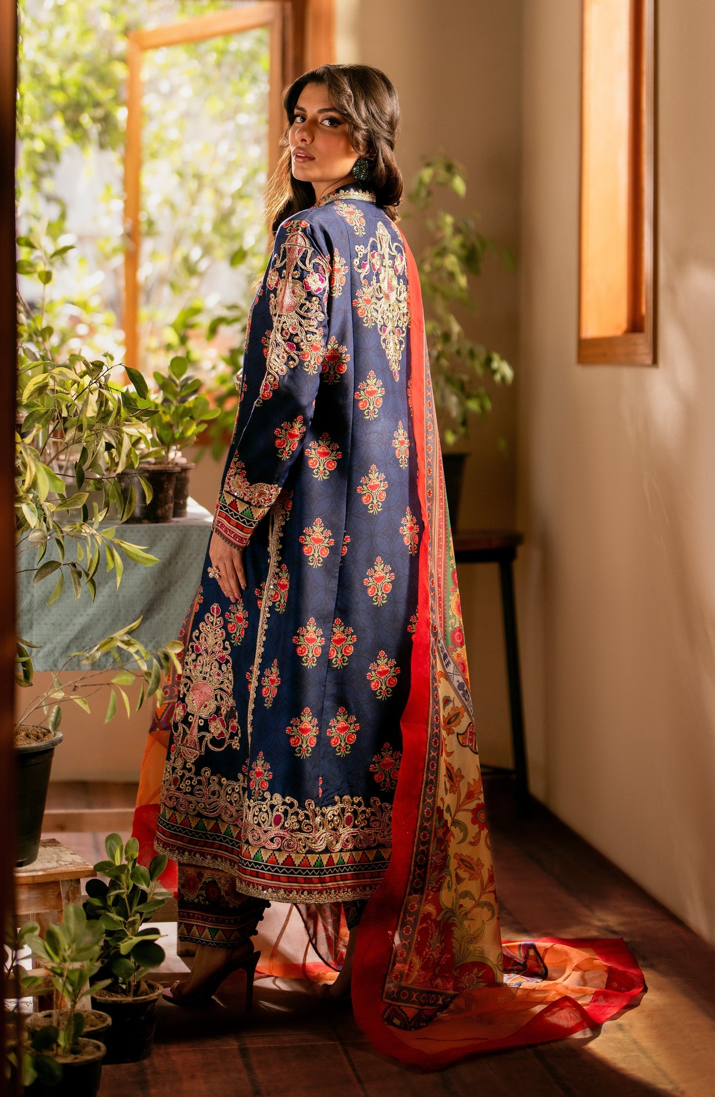 Maryum N Maria | Luxury Lawn 24 | Mariam - Ladies Clothes - Maria Faisal