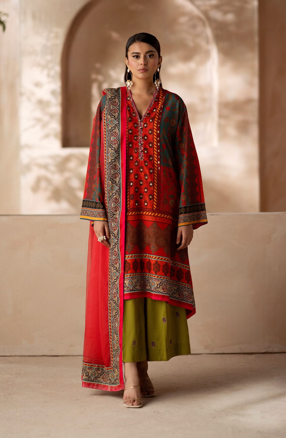 Maryum N Maria | Zeil Winter | NAVYA - MS40096 - Ladies Clothes - Maria Faisal