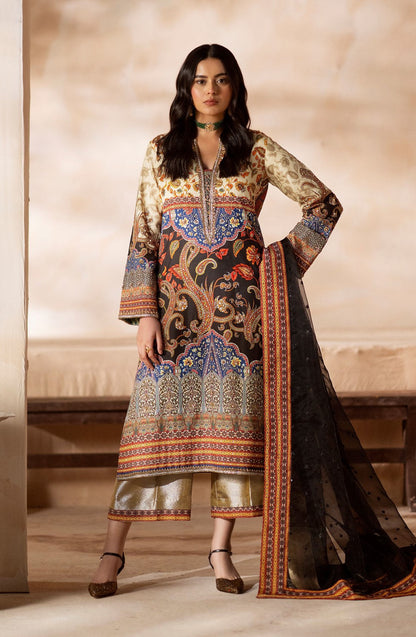Maryum N Maria | Zeil Winter | CHUTKI - MS40097 - Ladies Clothes - Maria Faisal