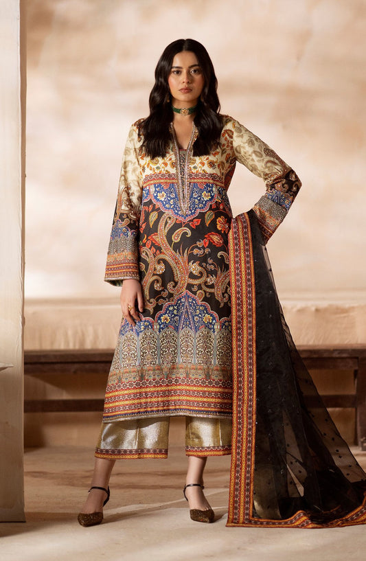 Maryum N Maria | Zeil Winter | CHUTKI - MS40097 - Ladies Clothes - Maria Faisal