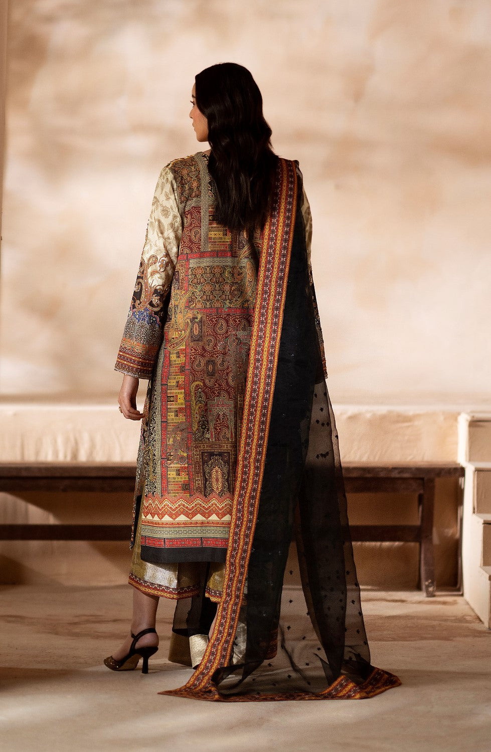 Maryum N Maria | Zeil Winter | CHUTKI - MS40097 - Ladies Clothes - Maria Faisal
