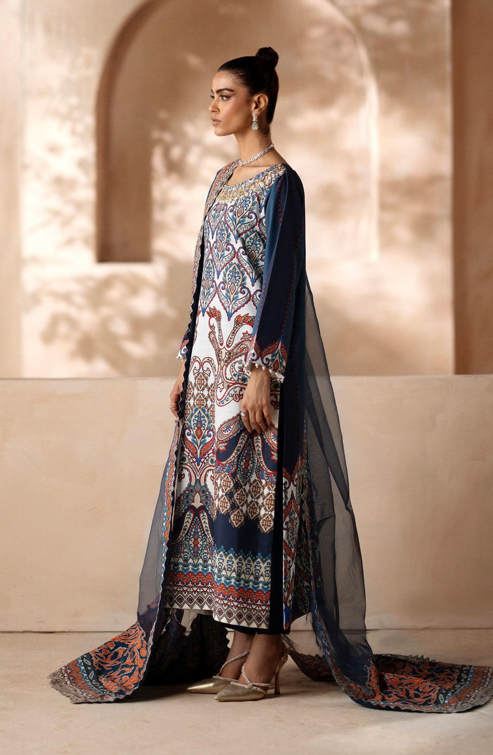 Maryum N Maria | Zeil Winter | CHARVI - MS40098 - Ladies Clothes - Maria Faisal